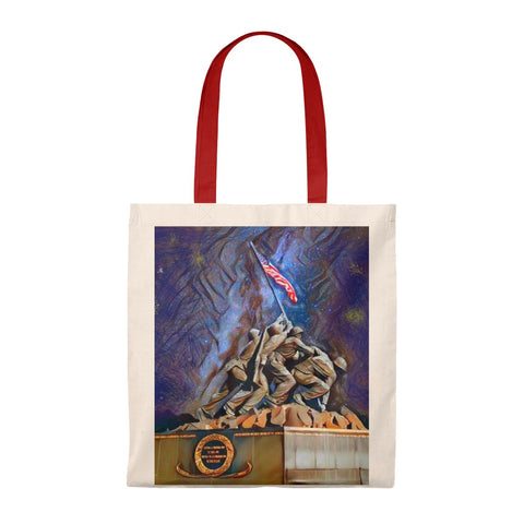 Iwo Jima Memorial Canvas Tote Bag