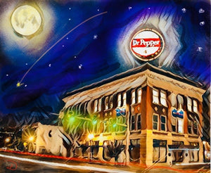 Dr Pepper sign