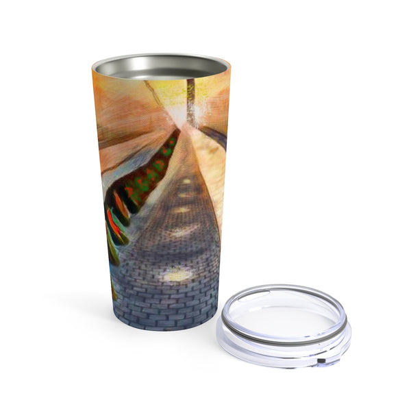 Christmas at the Wall Travel Mug