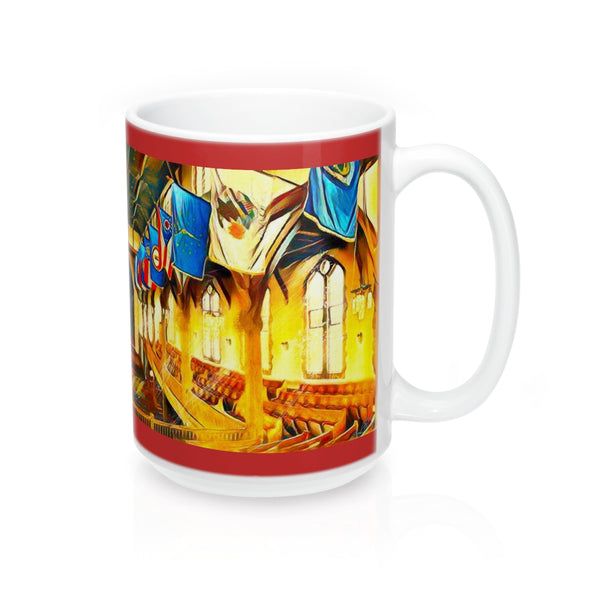 Jackson Memorial Hall Balcony Coffee Mug