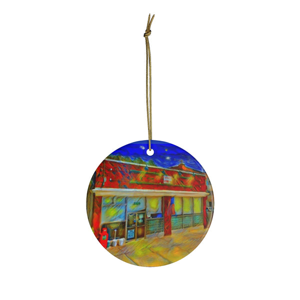 The Cavalier Ceramic Christmas Ornament