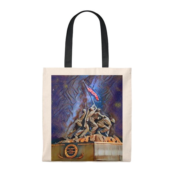 Iwo Jima Memorial Canvas Tote Bag