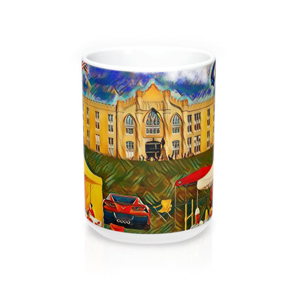 Tailgating at VMI Coffee Mugs