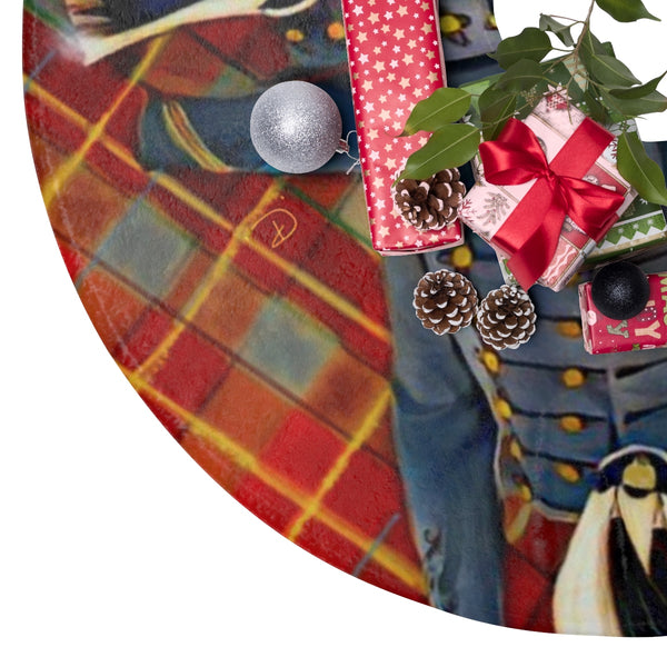 VMI Piper's Tartan Christmas Tree Skirt