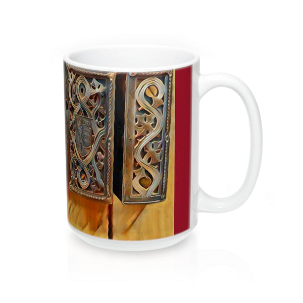 'Knock and ye shall enter'' VMI Coffee Mugs