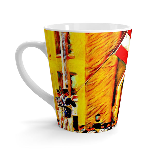 Garrison Flag Latte mug