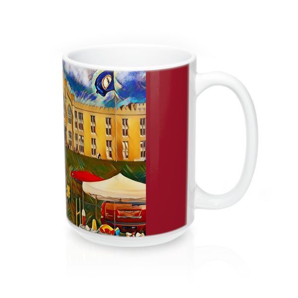 Tailgating at VMI Coffee Mugs