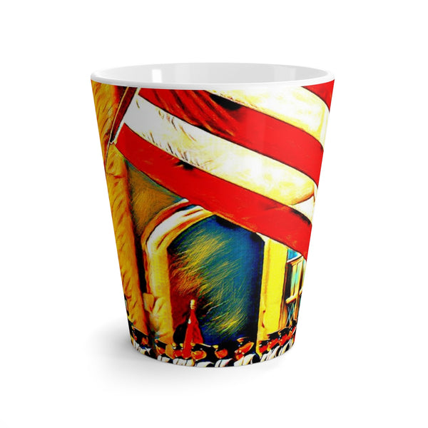 Garrison Flag Latte mug